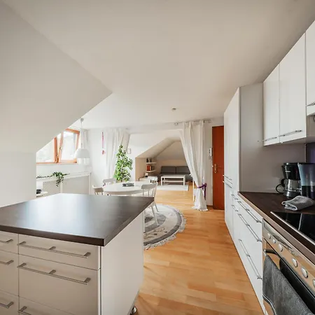 Bergblick Penthouse 因斯布鲁克